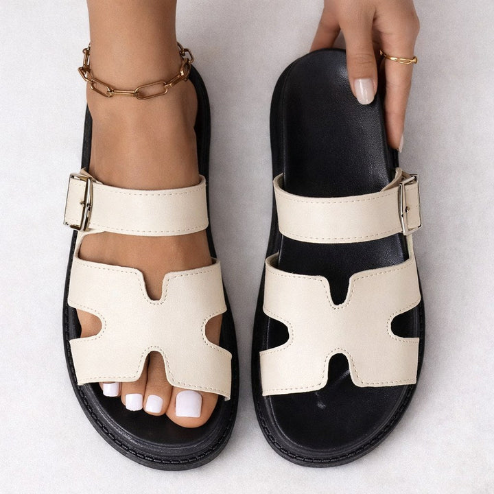 Orthopaedic women's walking sandals, providing excellent arch support & superior comfort for daily activities.