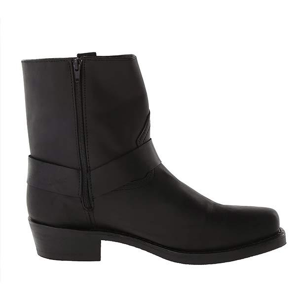 Men's comfortable orthopedic cowboy boots, classic brown western style, durable footwear for casual use.