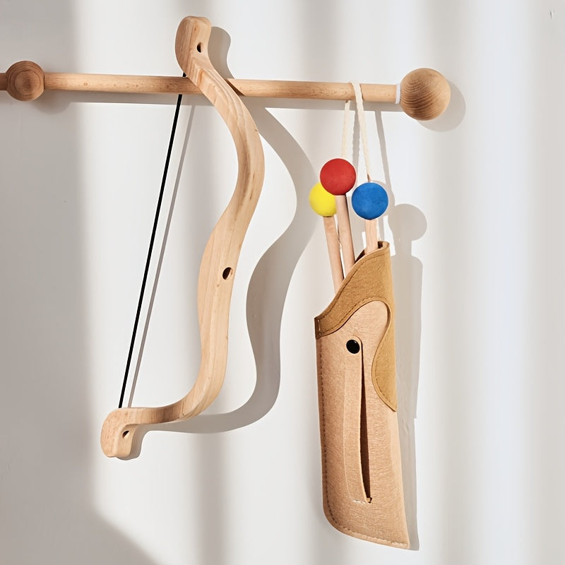 Kids' outdoor archery bow and arrow set, an engaging toy for skill development & active play.