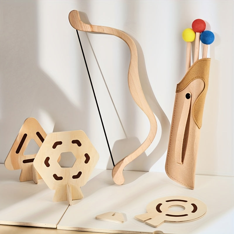 Fun children's archery bow & arrow toy, an ideal gift for kids' outdoor play & skill development.