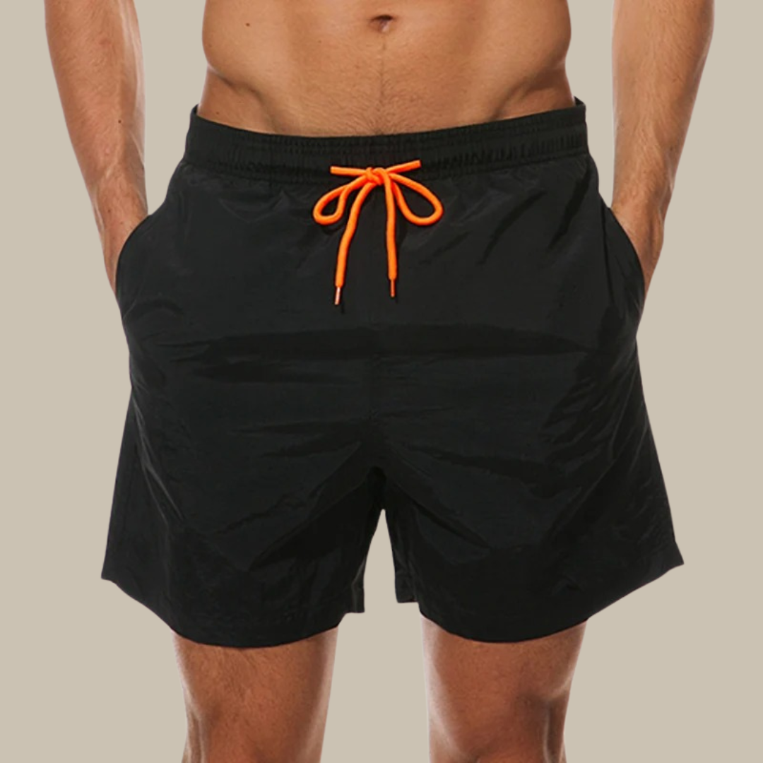 Men's quick-dry swim shorts for ultimate comfort & style on beach or during water sports.