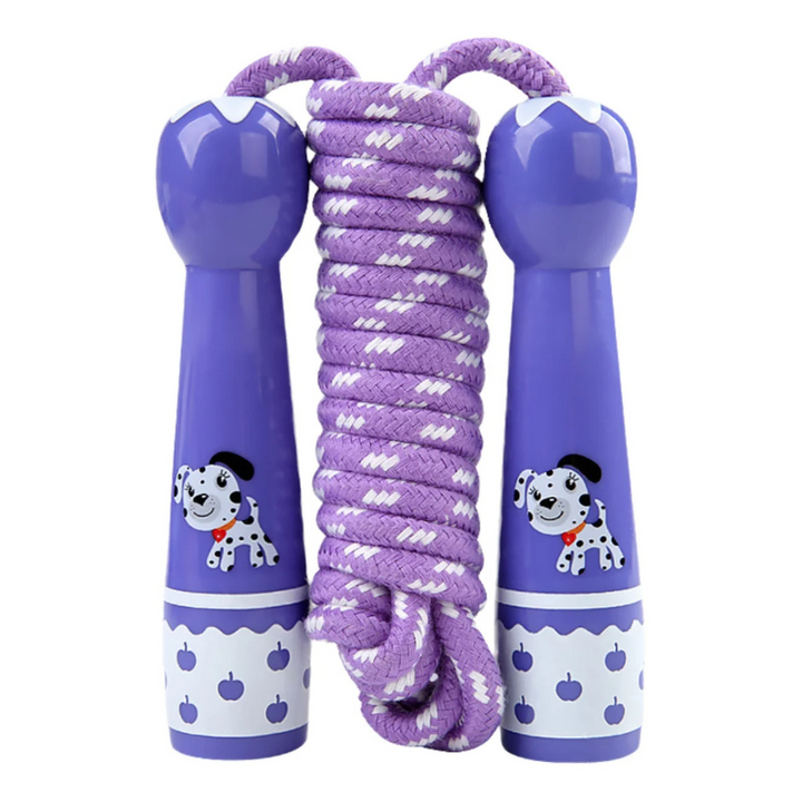 Durable adjustable jump rope for children's exercise & outdoor fun, building coordination.