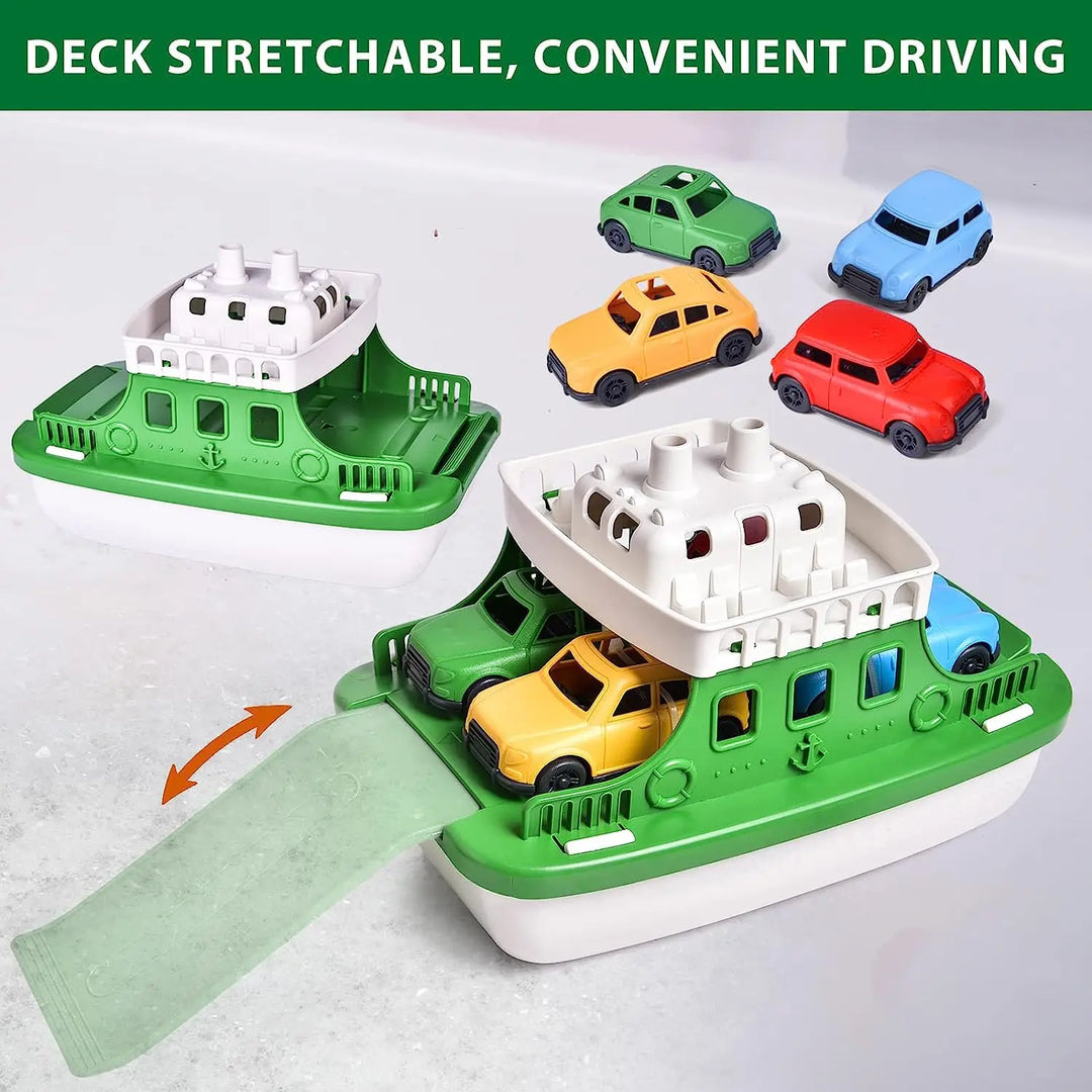 Bath time fun for kids with durable boat & ferry water toys, perfect for toddlers.