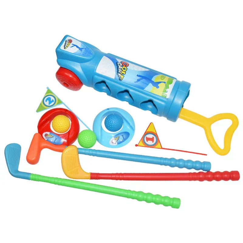 Durable outdoor golf toy for children, encouraging active play and sportsmanship.