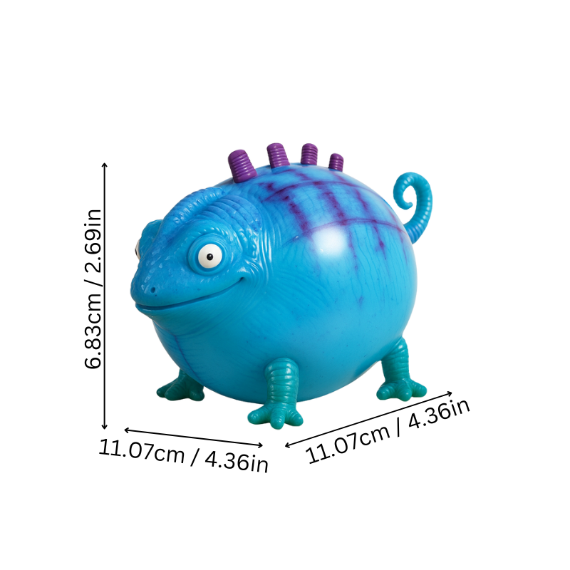 Set of 8 colorful inflatable dinosaur balloons; a fantastic playset & party favor for endless kids' dino fun.