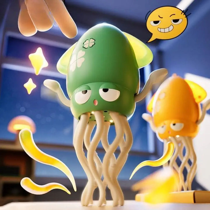 Kids' Musical Dancing Octopus Toy in its gift box, an ideal rechargeable present for toddlers & children.