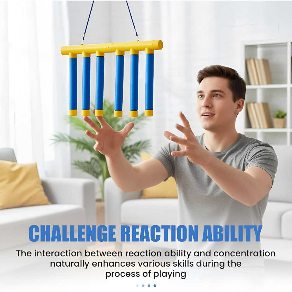 Children's reflex game, challenging hand-eye coordination skills