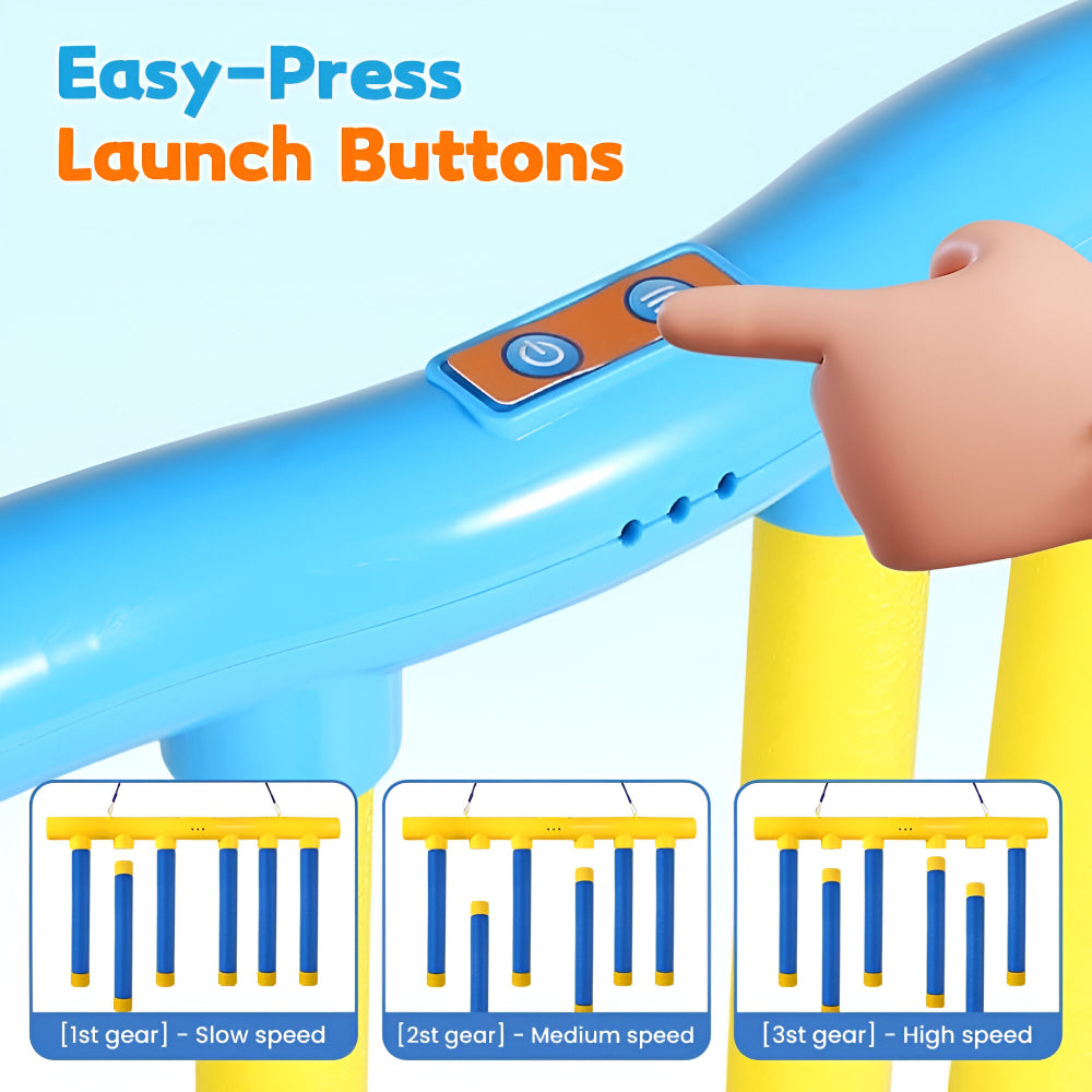 Exciting reaction challenge game for active kids