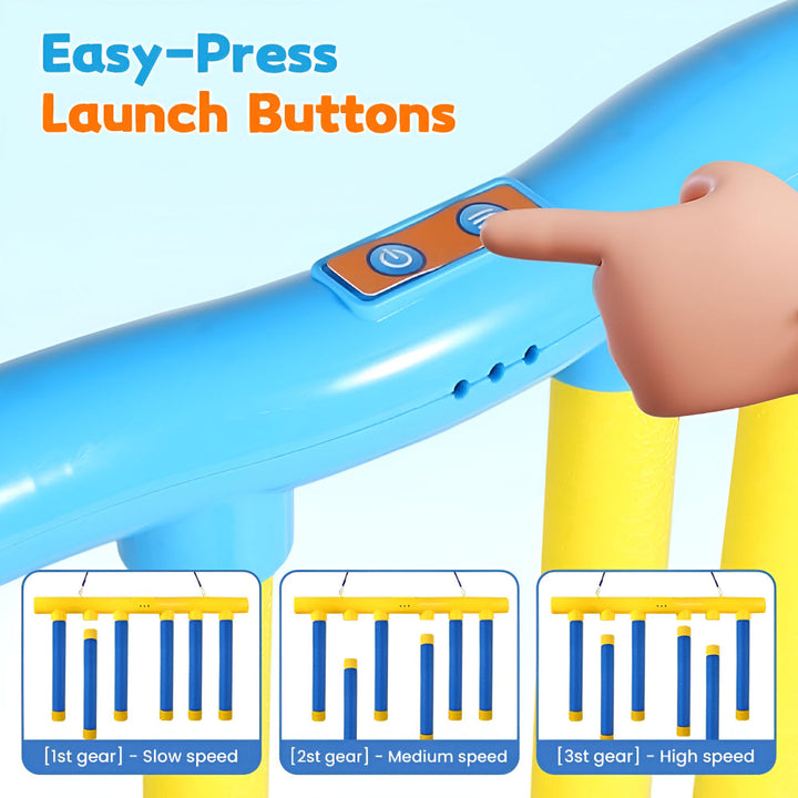 Exciting reaction challenge game for active kids
