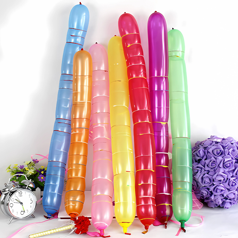 Screen-free rocket balloon play set for kids. Encourages active learning & motor skills development.