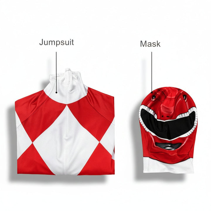 Detailed muscle print on a comfortable kids' superhero jumpsuit