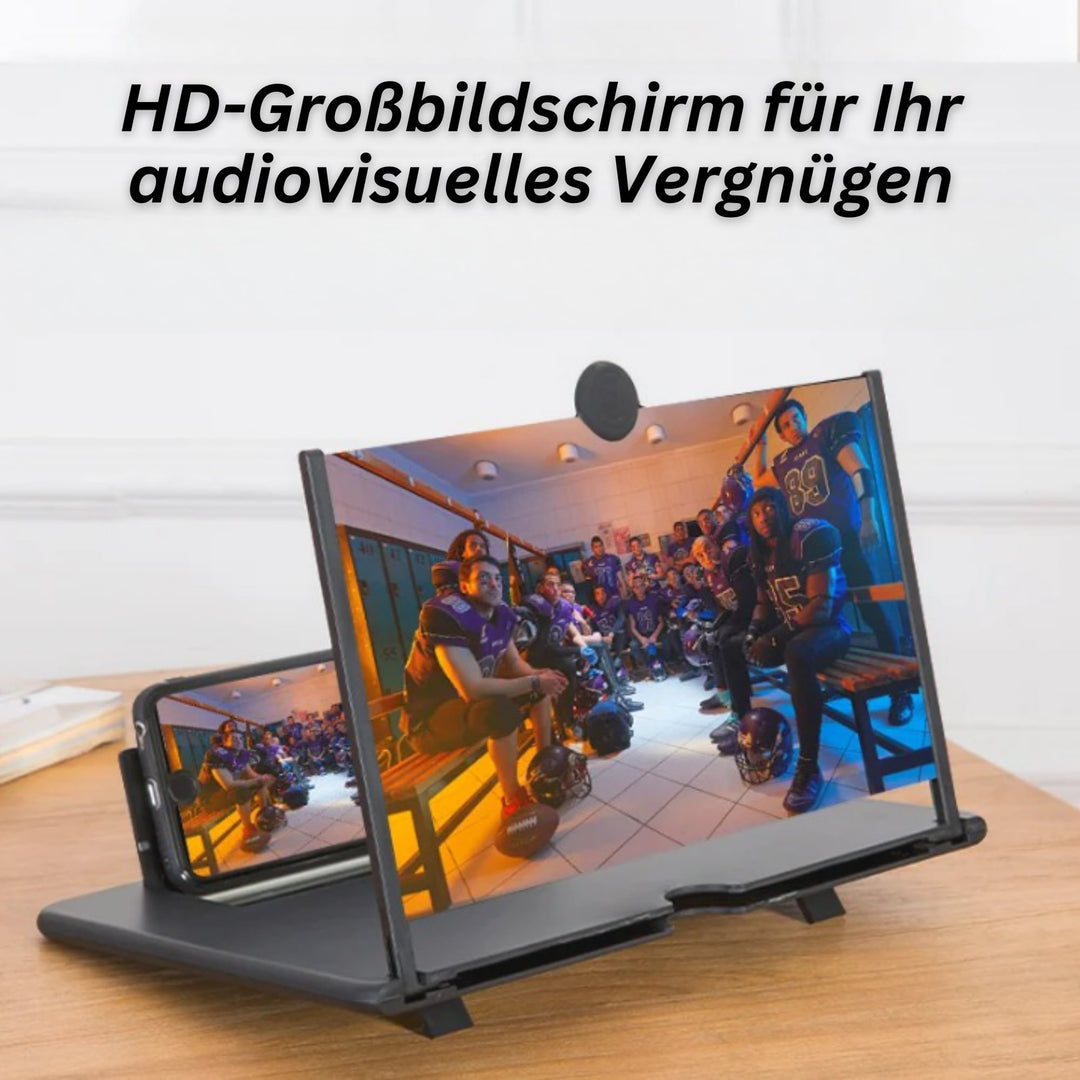 HD screen amplifier for smartphones, 3D visual effect, turn your phone into a portable tablet.