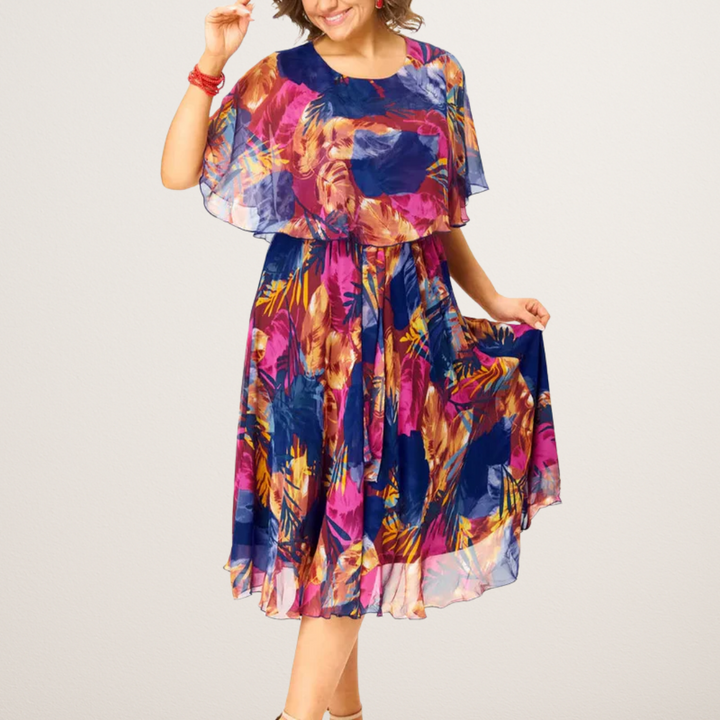 Chiffon Belly Coverage Dress