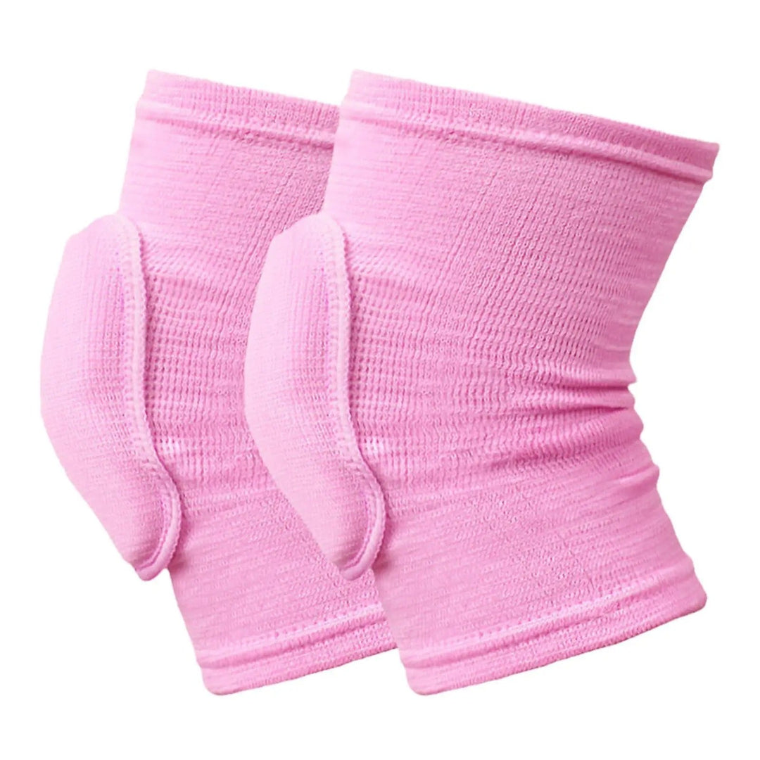 Unisex cushioned knee pads for training, yoga, and chores. Soft knee protection and comfort for all activities.