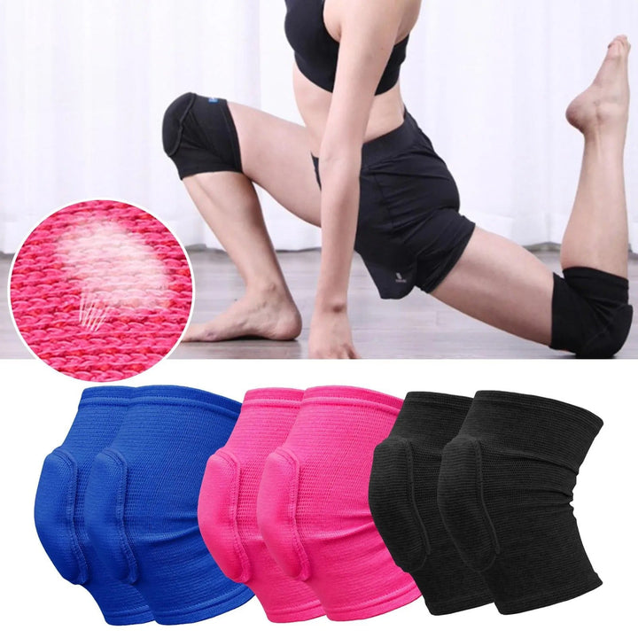 Plush cushioned unisex knee pads for all-day comfort during chores, gardening, or fitness training. Joint protection.