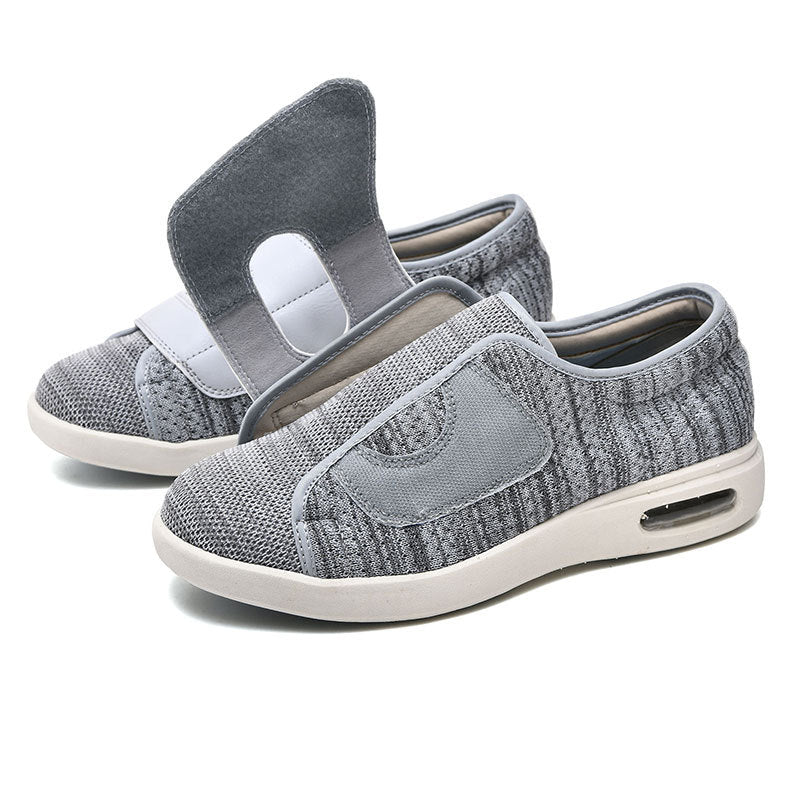 Men's comfort walking shoes featuring cushioned sole & air pocket technology for superior orthopedic support.