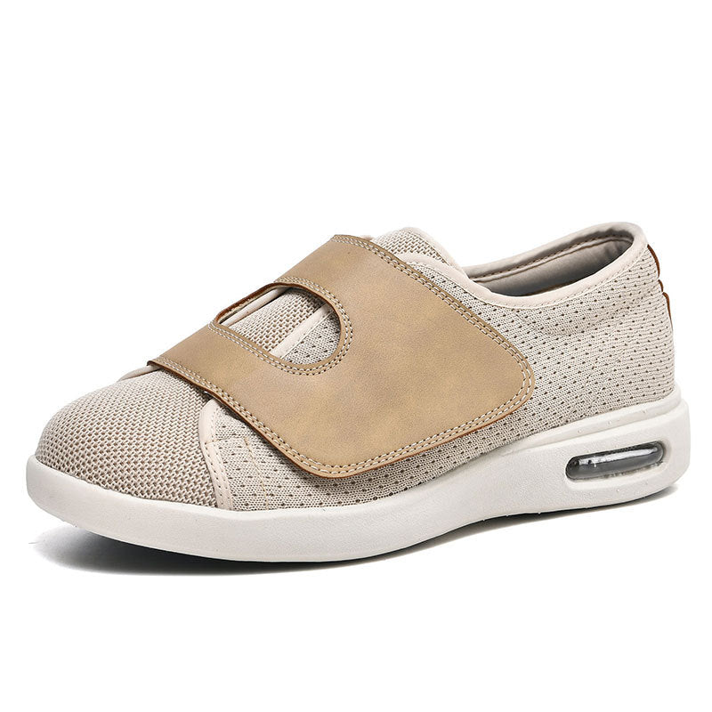 Durable men's orthopedic walking shoes with an adjustable strap, designed for ultimate comfort & daily wear.