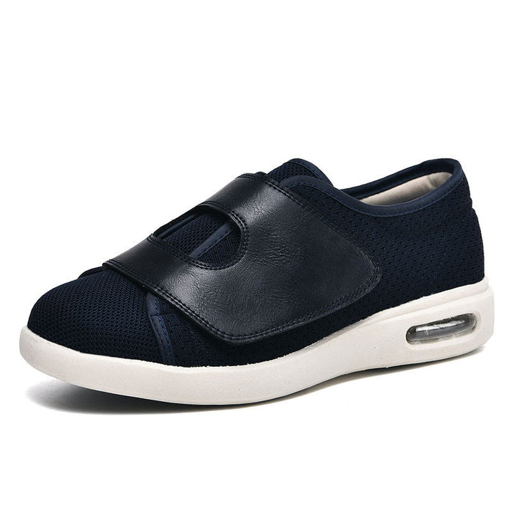Men's everyday orthopedic walking shoes, offering great support & easy adjustment for lasting comfort.