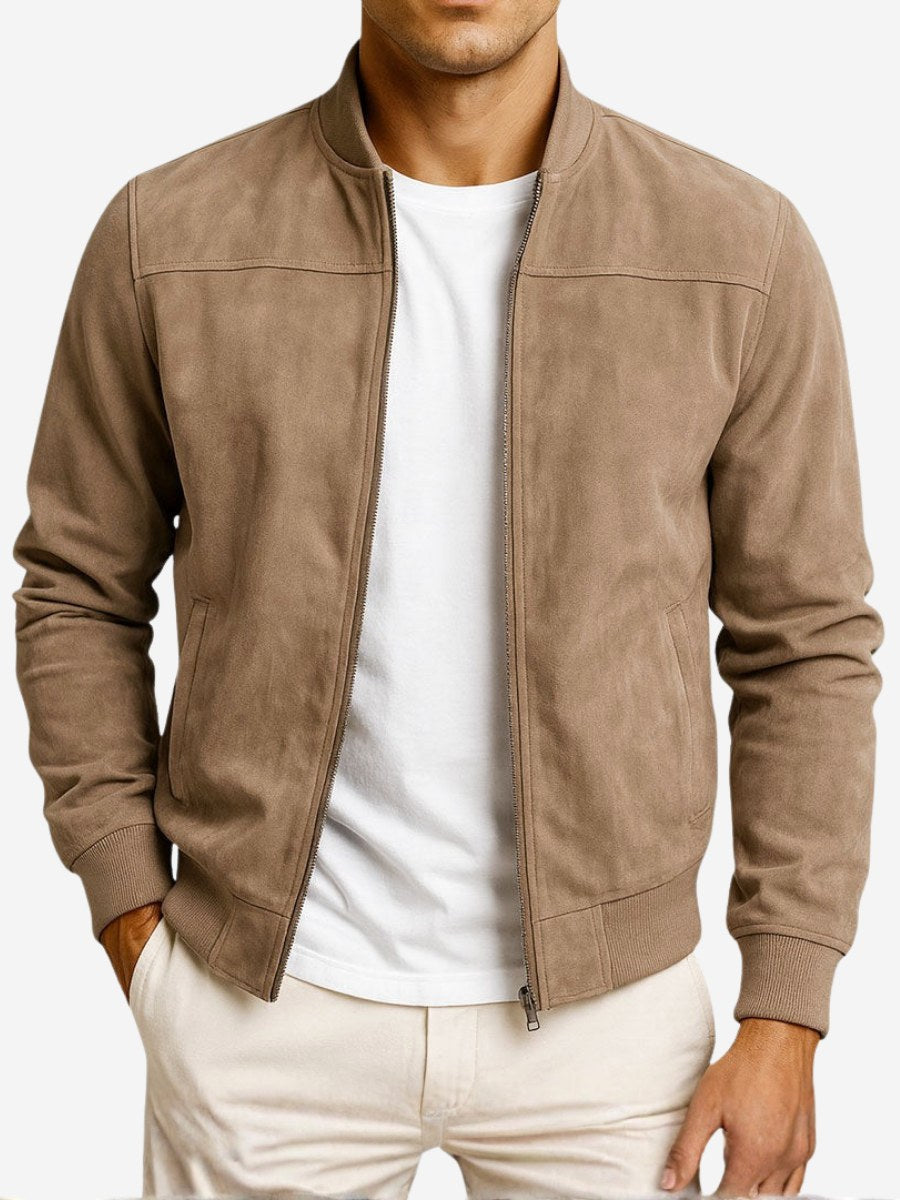 Men's tailored smart blazer jacket in charcoal, perfect for refined style & smart casual menswear.