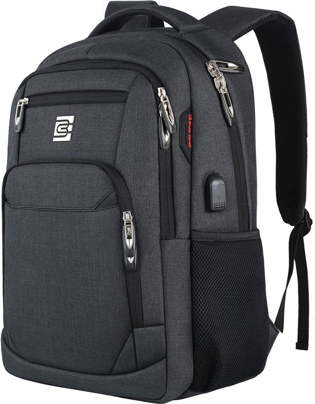Sleek slim anti-theft laptop backpack with USB charging, ideal for modern adventurers.