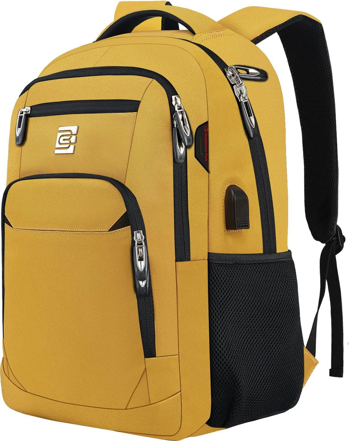Multi-functional slim anti-theft laptop backpack with USB port for diverse daily needs.