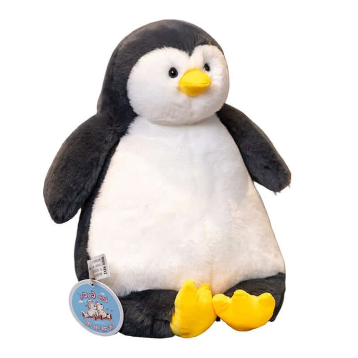 Close-up of a cozy weighted plush animal, a unisex comfort gift for relaxation, stress relief & sensory aid.