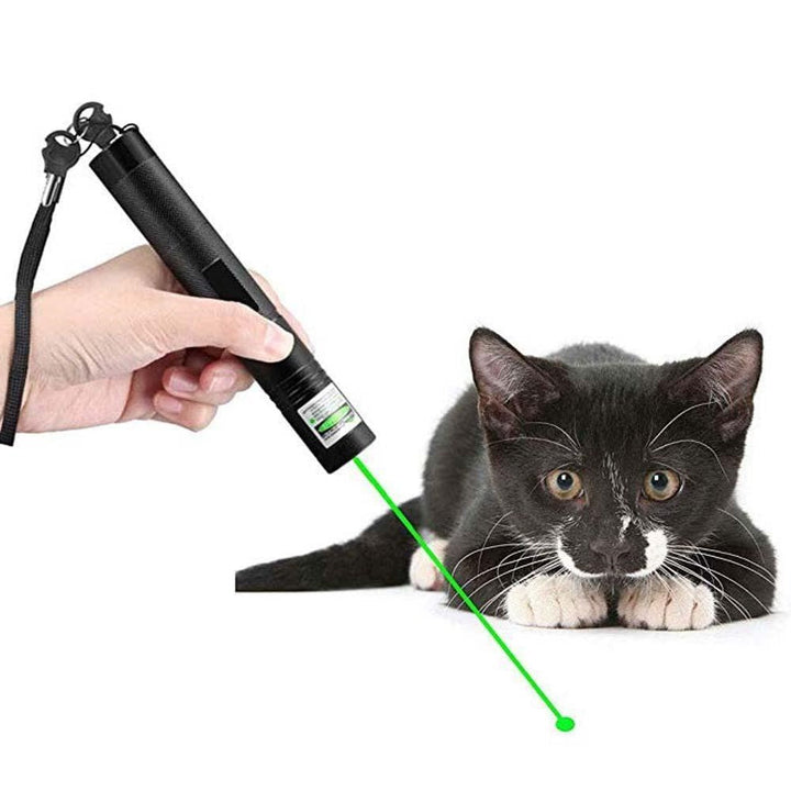 Durable green laser pointer, perfect for stargazing, astronomy, and outdoor pointing.