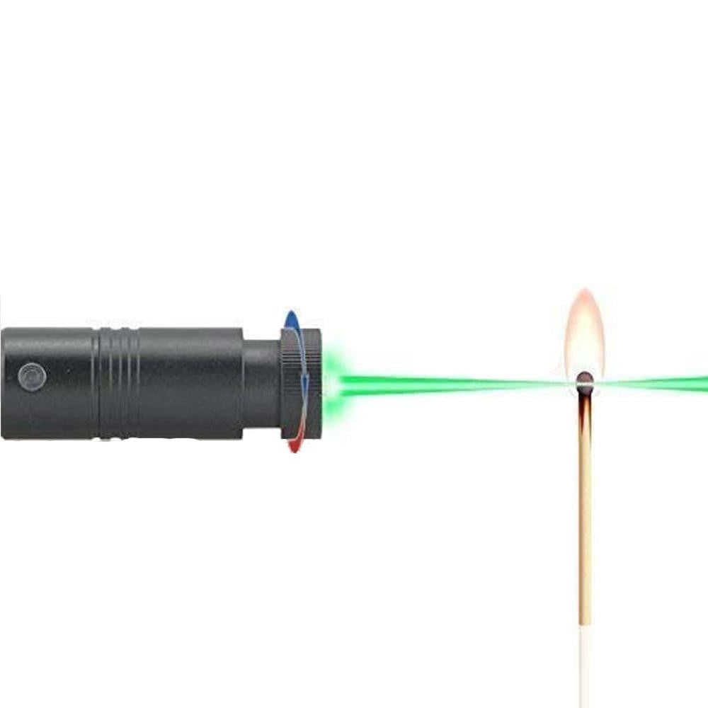High power green laser pointer for outdoor use, camping, hiking & guiding.