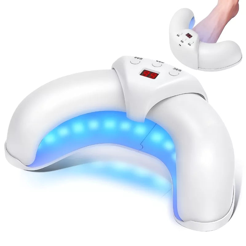 At-Home Laser Nail Fungus Treatment Device for effective fungal infection removal, promoting healthy nails & foot care.