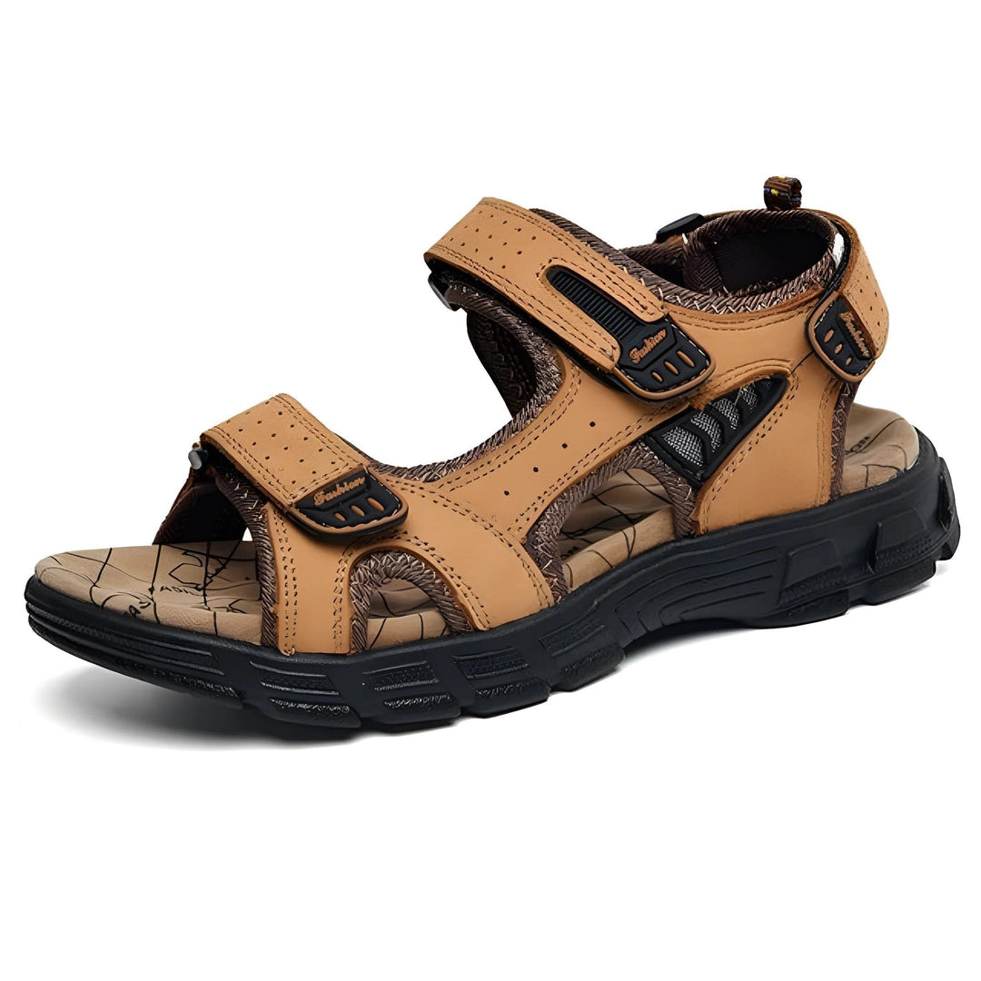 Lennox Classic men's adjustable sporty sandals with durable straps, ideal for active outdoor casual use.