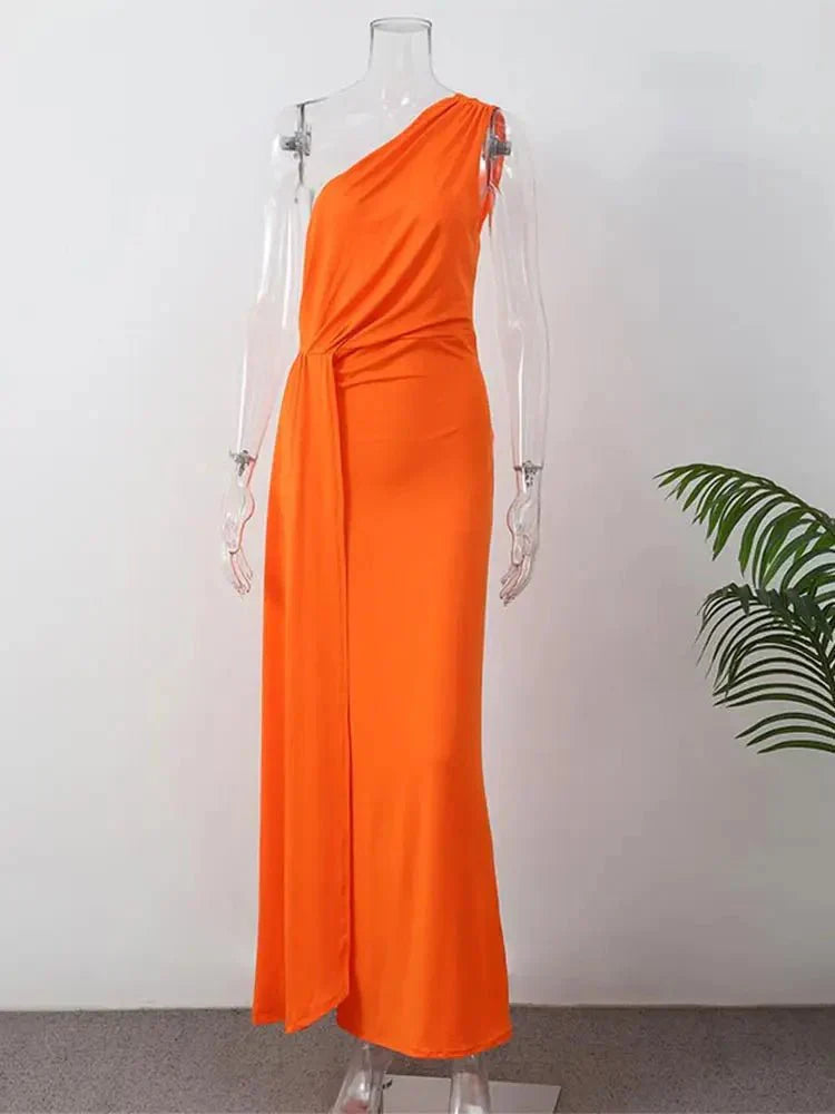 Women's Knot Dress - Elegant & Flattering