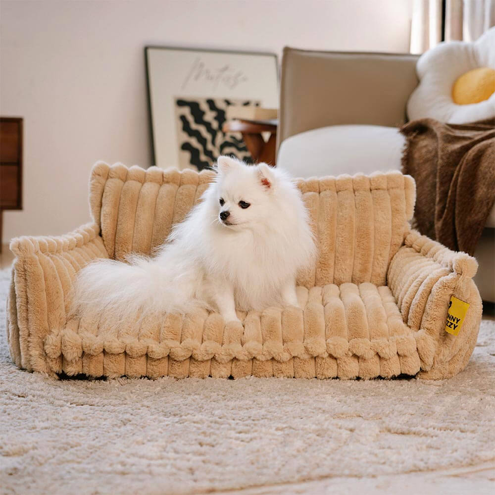 Orthopedic dog bed for large breeds, providing essential joint support.