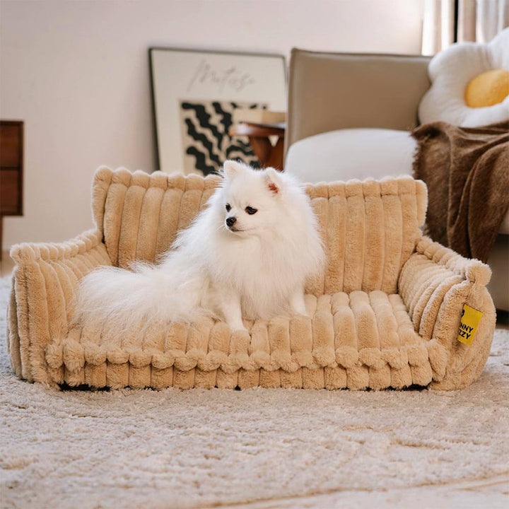 Orthopedic dog bed for large breeds, providing essential joint support.
