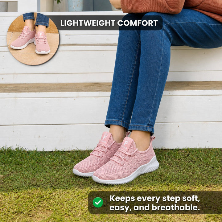 Comfortable women's walking shoes, designed for versatility and active everyday use.