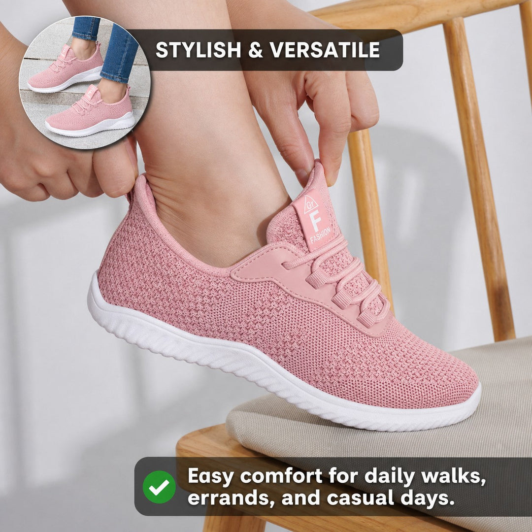 Stylish lightweight sneakers for women, offering supreme comfort for all-day wear.