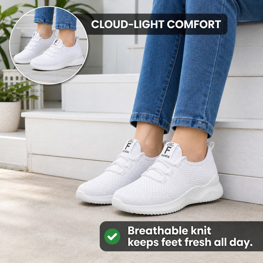 Women's active lifestyle shoes, providing ultimate lightweight comfort and casual style.