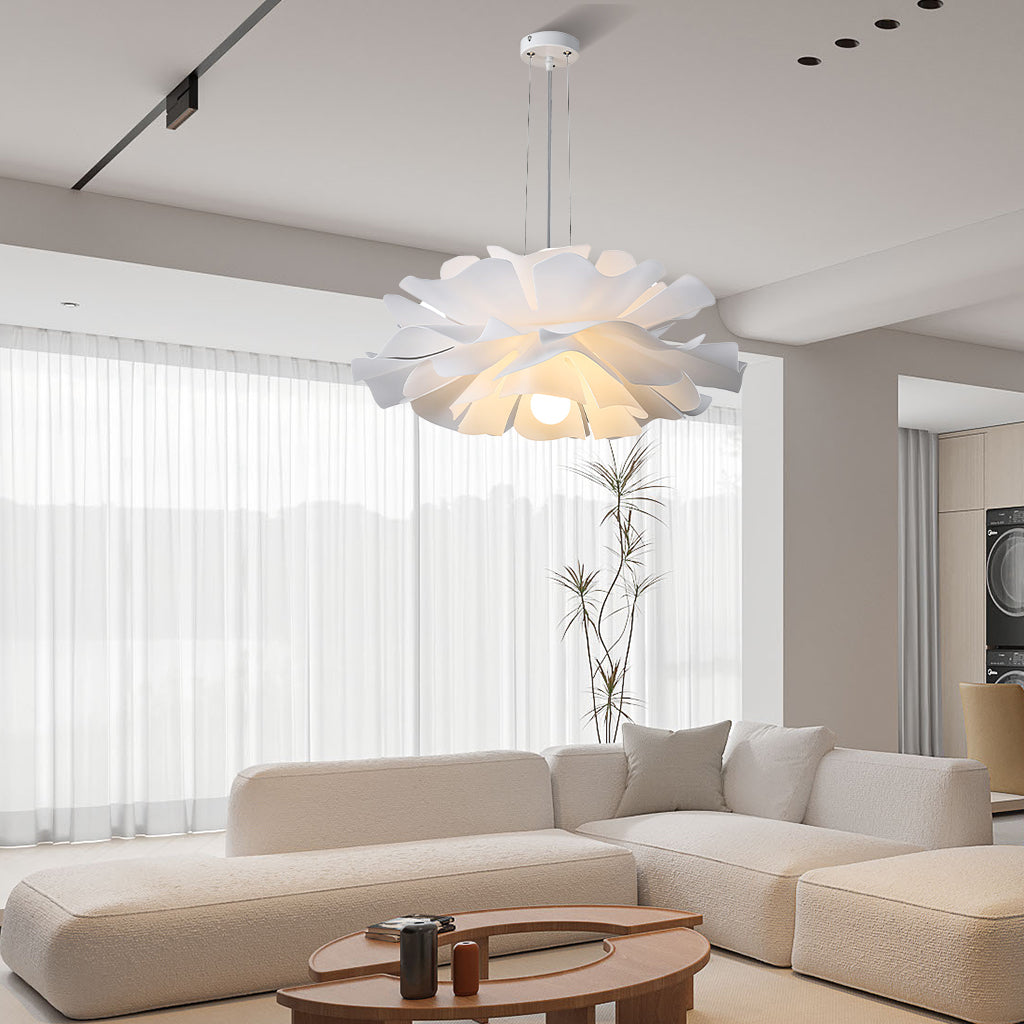 Beautiful lotus flower lamp, Nordic style, bringing elegance to any modern home.