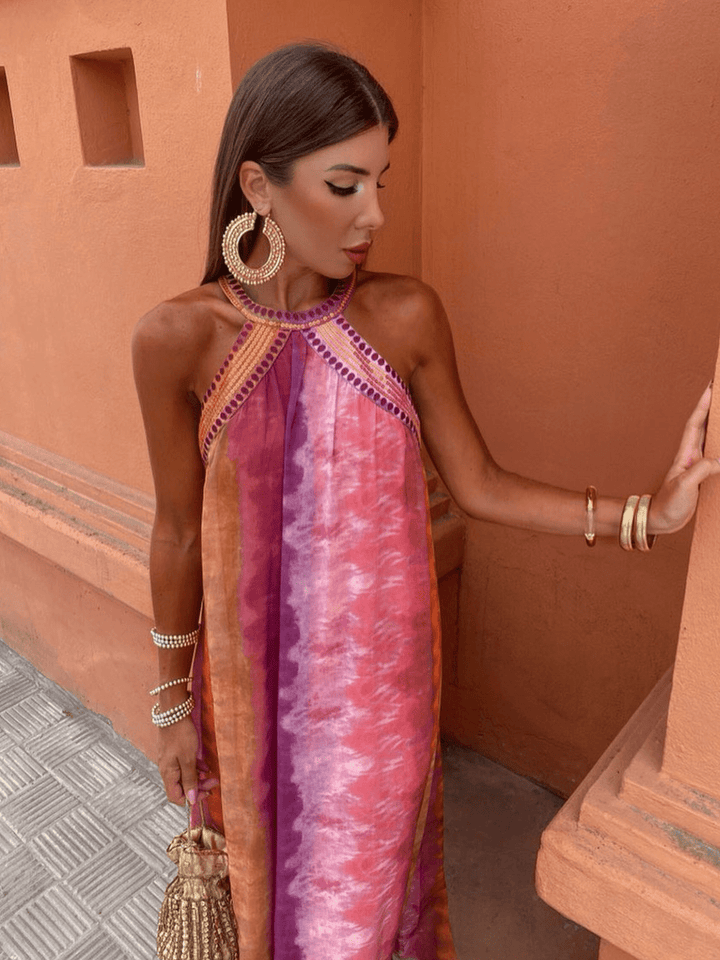 Luciana™ Ombre Effect Summer Dress