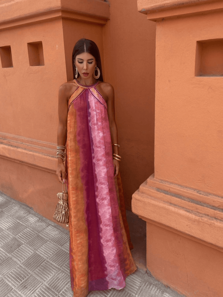 Luciana™ Ombre Effect Summer Dress