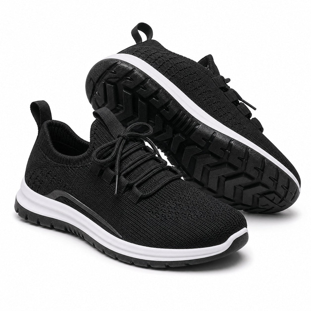 Women's soft sole walking sneakers, lightweight & breathable for everyday comfort.