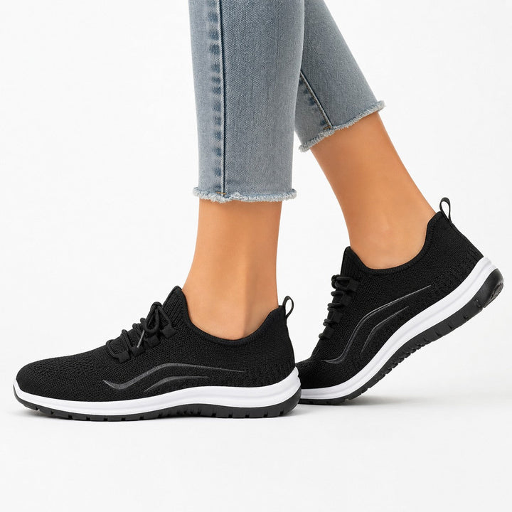 Comfortable women's fashion sneakers, soft sole & flexible for all-day wear.