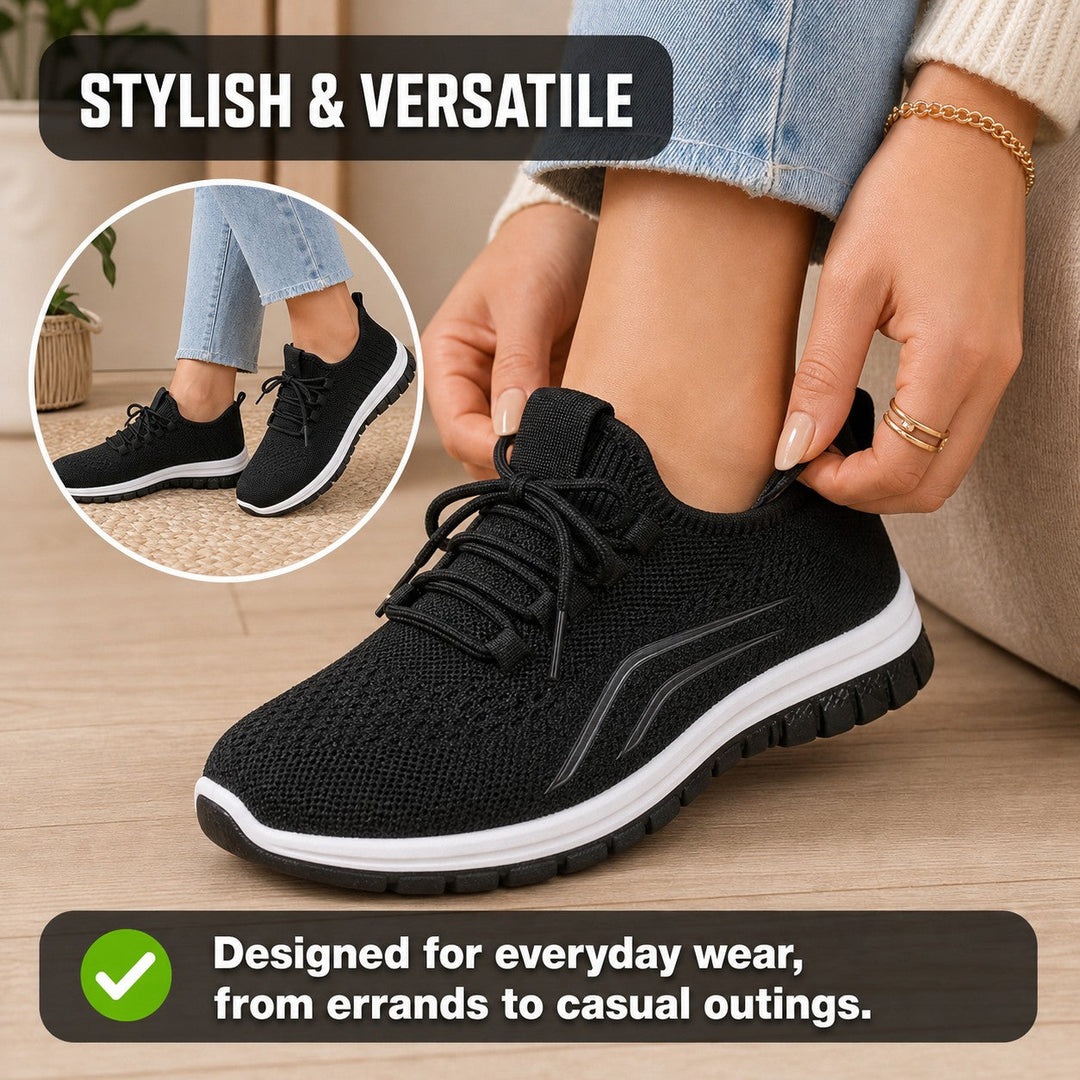 Everyday women's walking shoes, designed for comfort with a lightweight, breathable build.