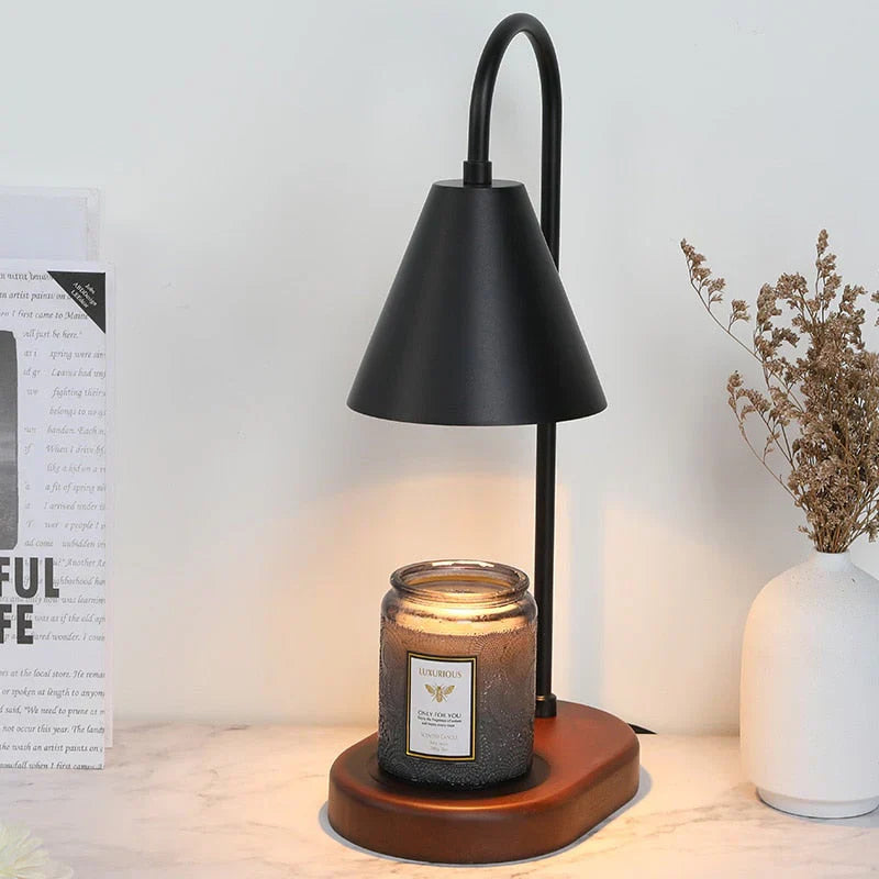 Enjoy safe fragrance with the LumiFlare candle warmer lamp.