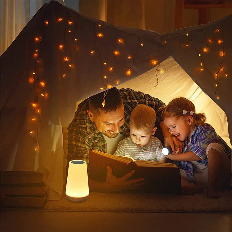 Soothing LumiSeren night light, an enchanting ambient lamp; ideal home decor gift for relaxation.