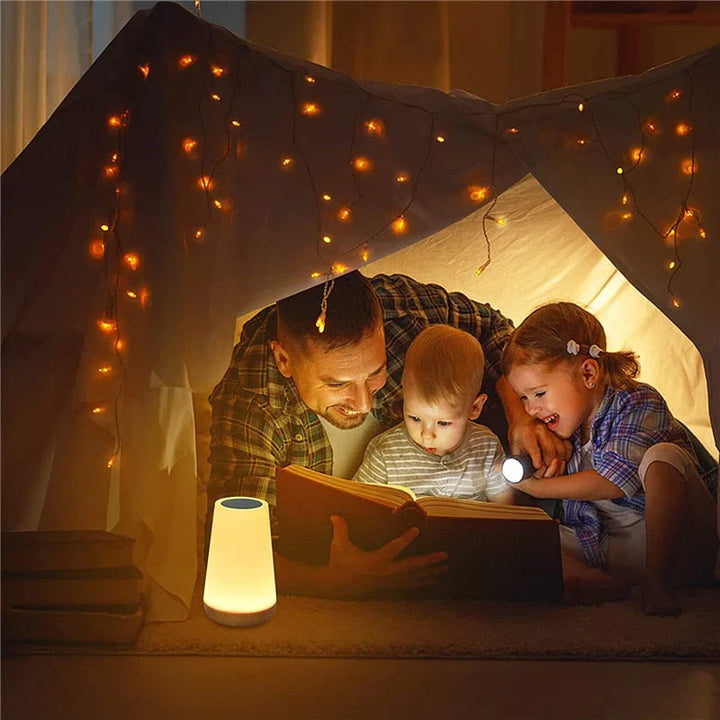 Soothing LumiSeren night light, an enchanting ambient lamp; ideal home decor gift for relaxation.