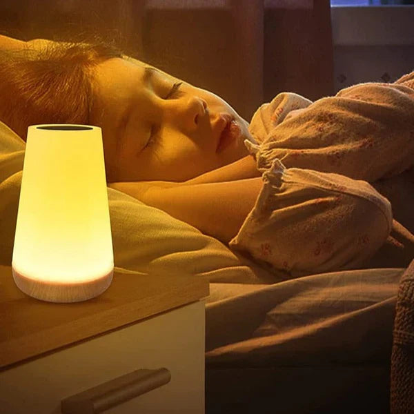 Magical LumiSeren night light emitting a soft, ambient glow for ultimate relaxation and enchanting home decor.