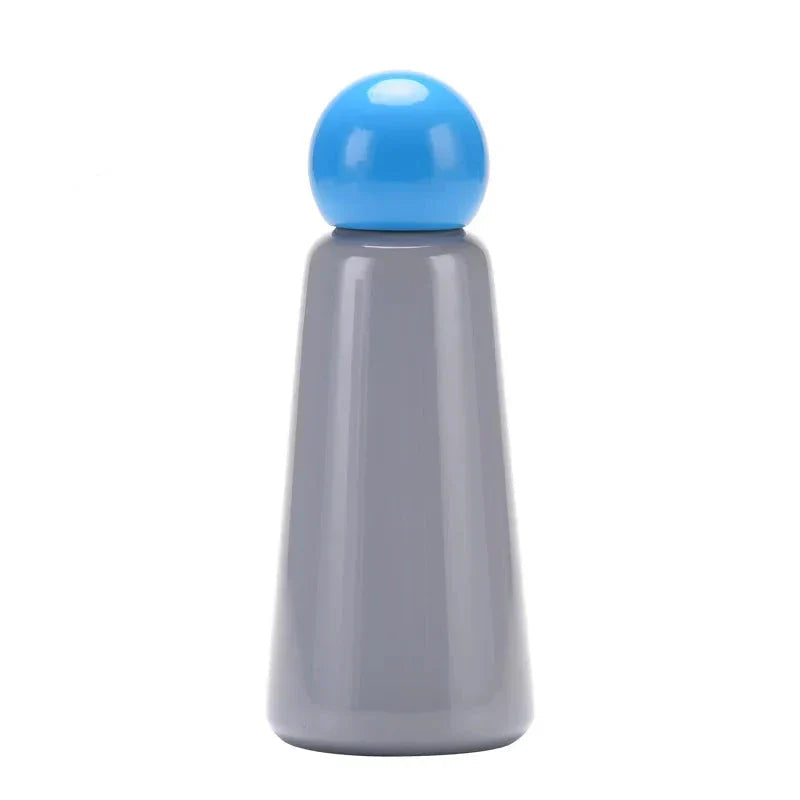 Hydration on-the-go with this reusable insulated water bottle, ideal for travel.