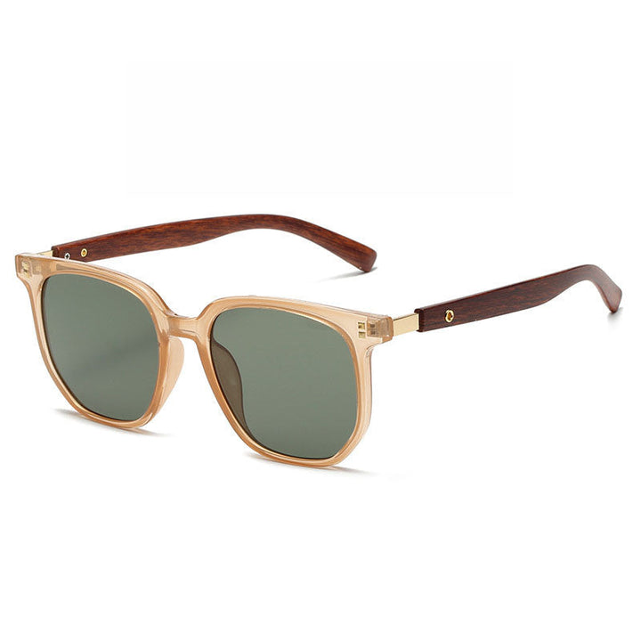 Lightweight vintage unisex sunglasses, a stylish fashion accessory offering essential UV protection for summer.