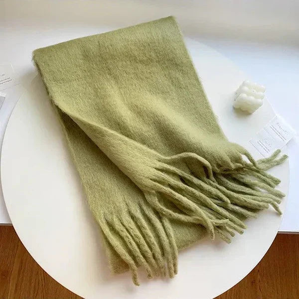Beautiful cashmere scarf for women, a luxury gift for her this winter.