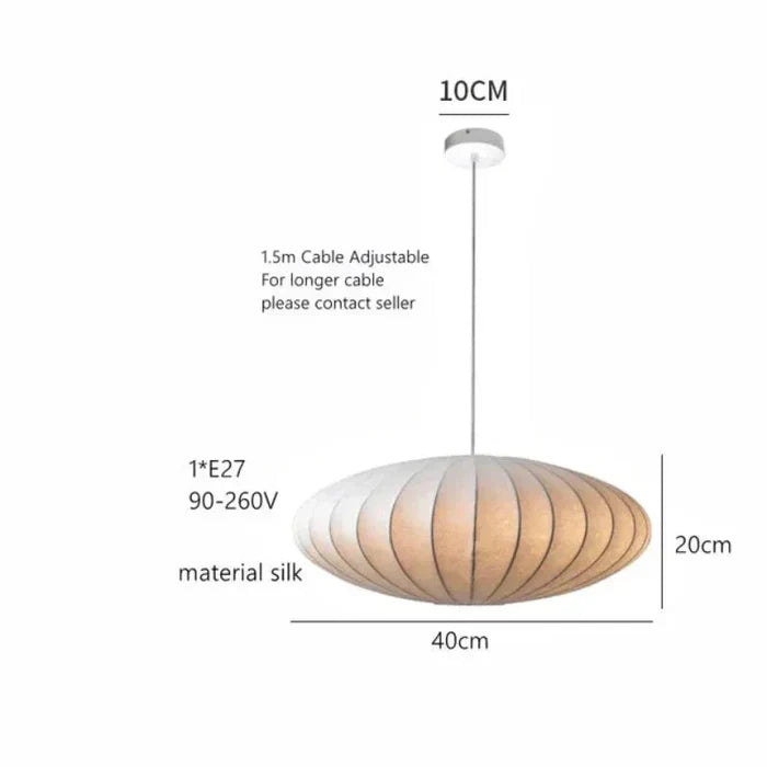Modern crystal pendant light, the Silk Lumière provides ambient ceiling lighting, enhancing any contemporary home decor.